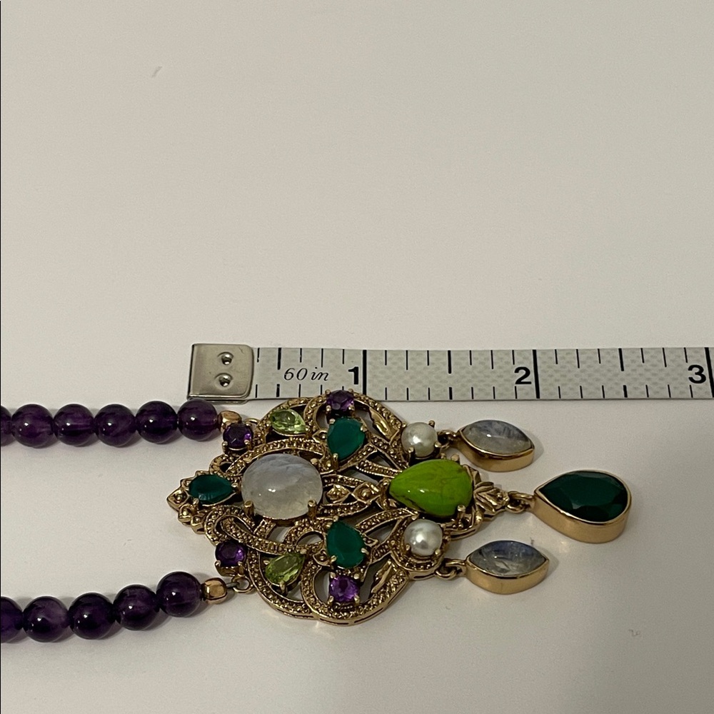 Nicky Butler “Raj Collection” Beaded Necklace - Picture 12 of 12